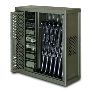 Universal Weapons Rack is versatile and flexible to be the best weapons storage for operational readiness