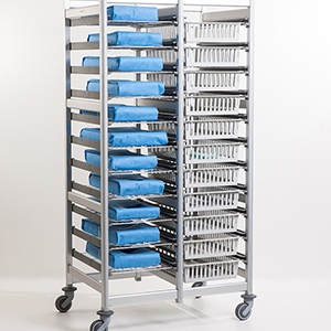 Belintra Sterisystem Healthcare Solutions Uflex shelving