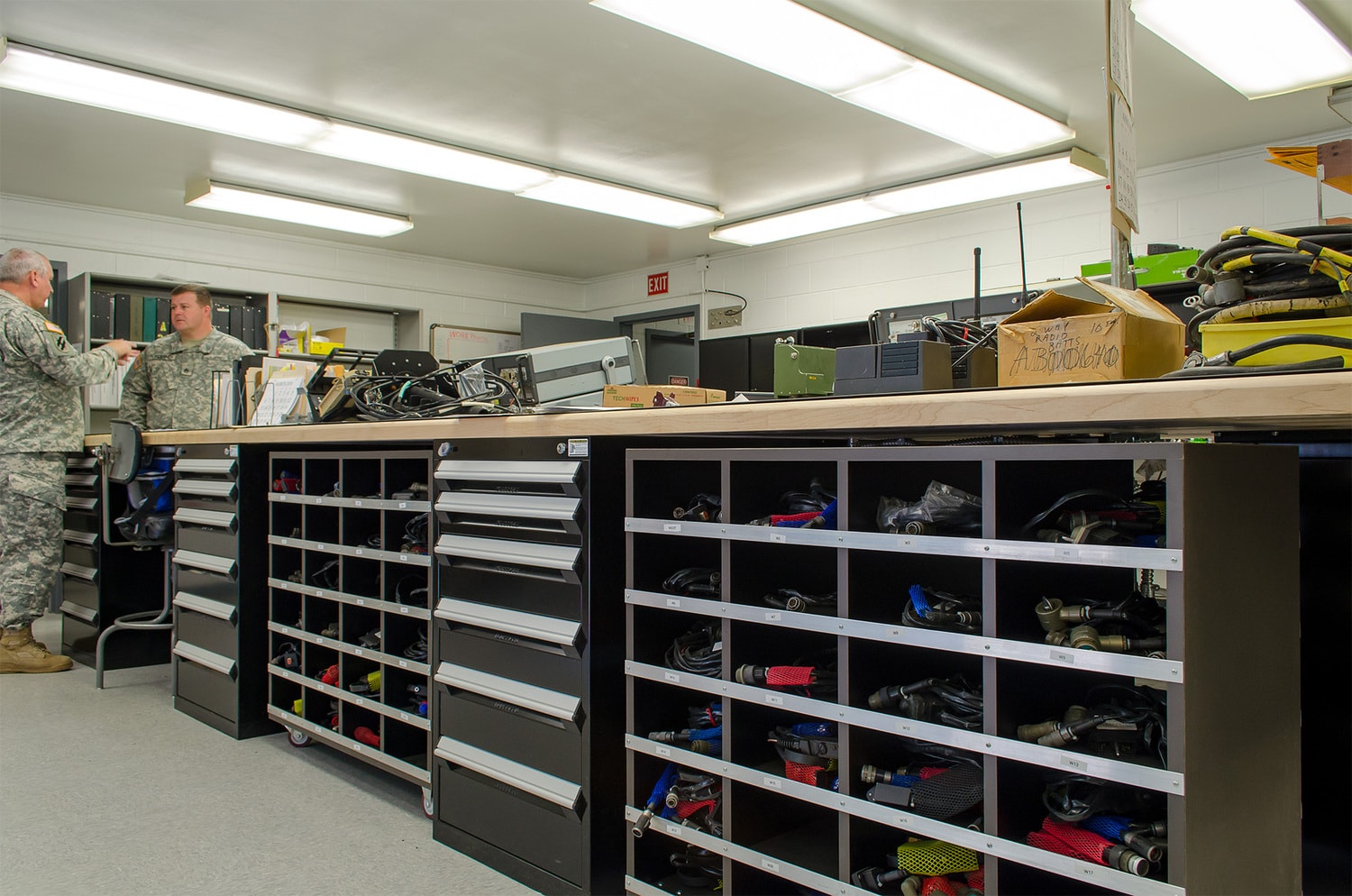 Georgia National Guard: Maintenance Parts Storage