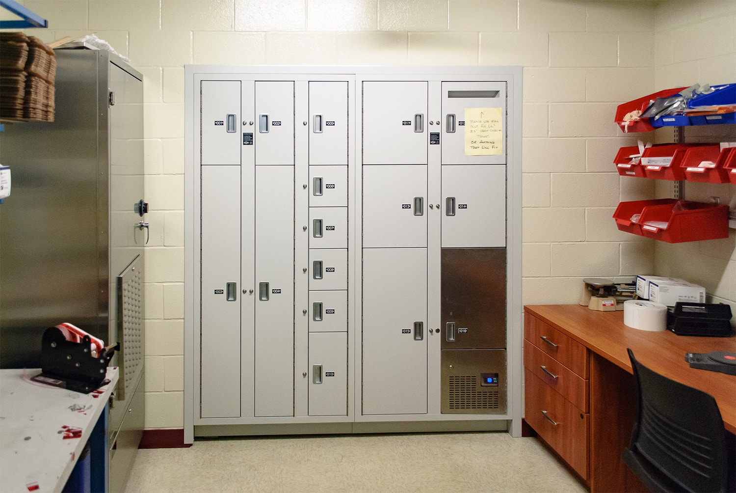 Whitehall evidence lockers