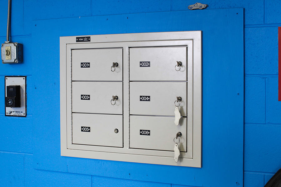 In-Wall Sally Port Gun Lockers