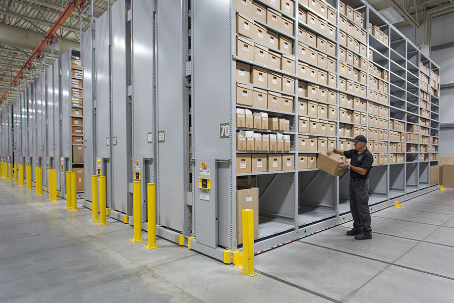 Long-Term Evidence Stored in ActivRAC Powered Mobile Shelving System