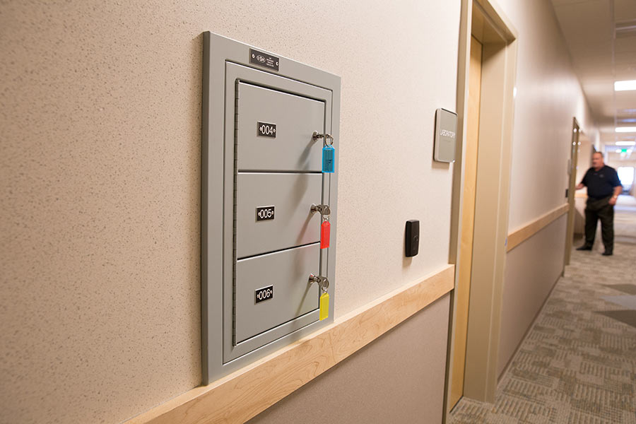 Sally Port Wall-Mounted Gun Lockers