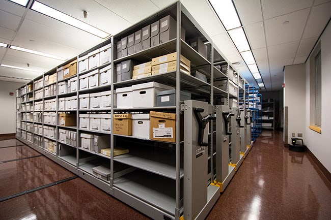 ActivRAC Mobile Shelving for Compact Collections Storage