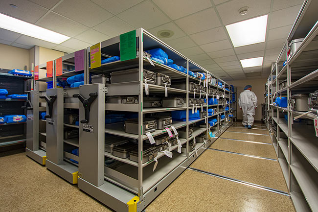 ActivRAC Mobile Shelving for Sterile Supply Storage