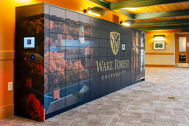 Agile Smart Lockers for Campus Library Pick-ups and Exchange