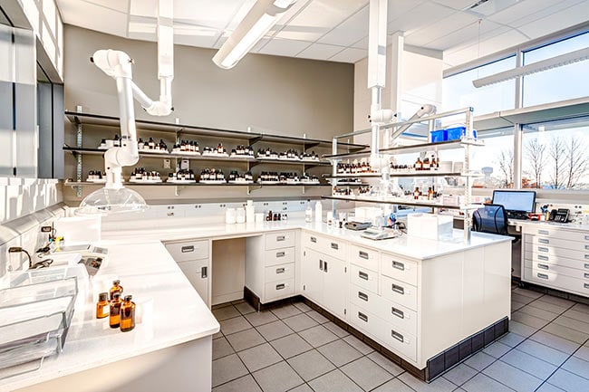 Modular Casework for Lab Storage