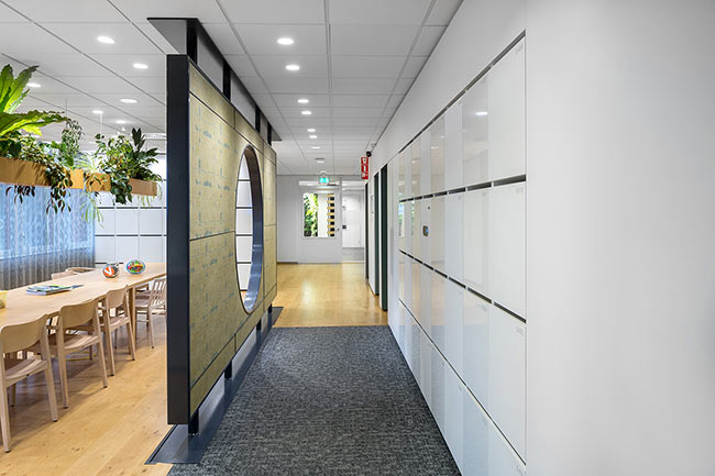 Smart Lockers Provide Agile Storage in Hospital Break Area