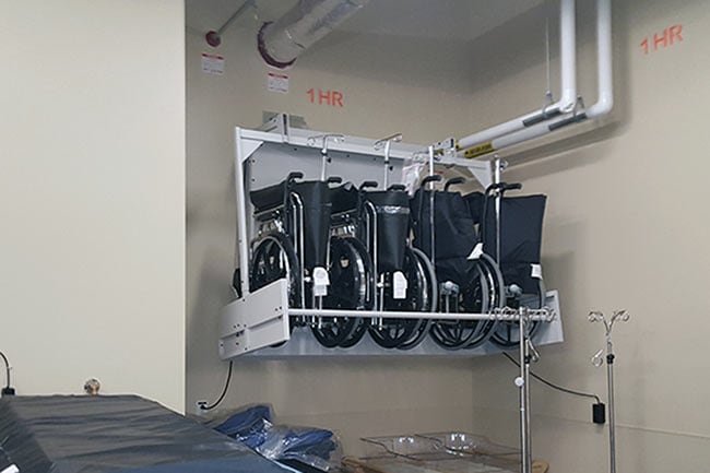 Wall-Mounted Wheelchair Lift