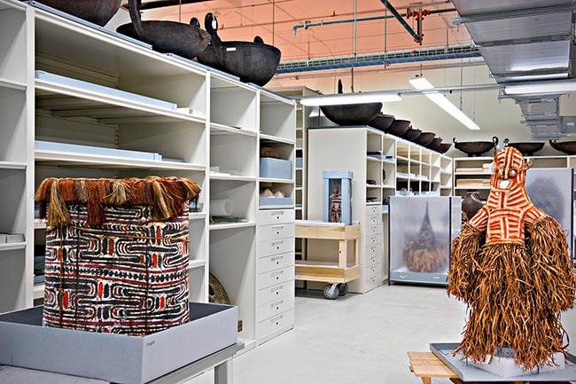 4-Post Shelving Storing Museum Special Collections