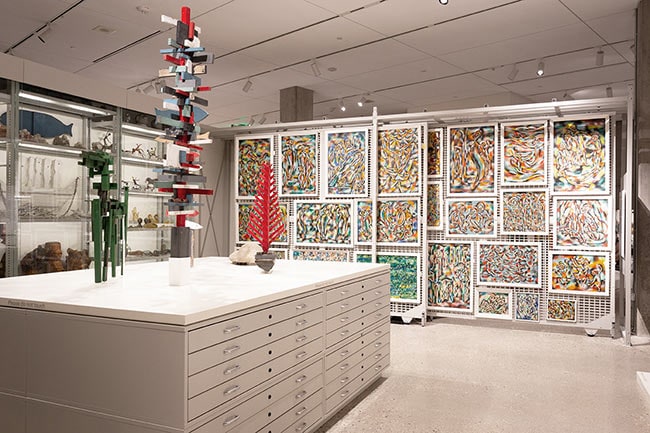 Art Racks and Cabinets for Museum Storage