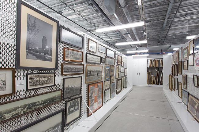 Mobile Art Storage Racks Store and Protect Collections