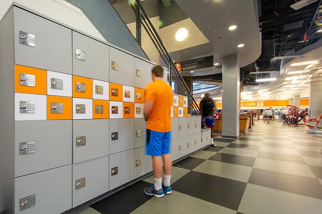 Modular Agile Lockers for Gym Storage
