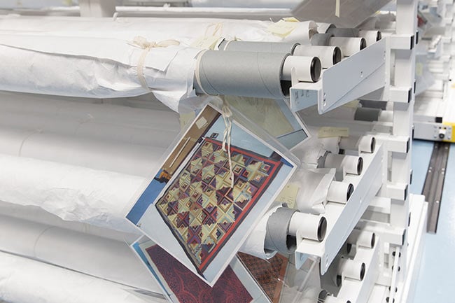 Textile Rack Storage for Museums