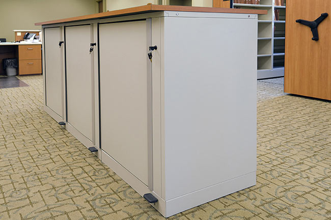 Auditing Records Securely Stored in Rotary Cabinets