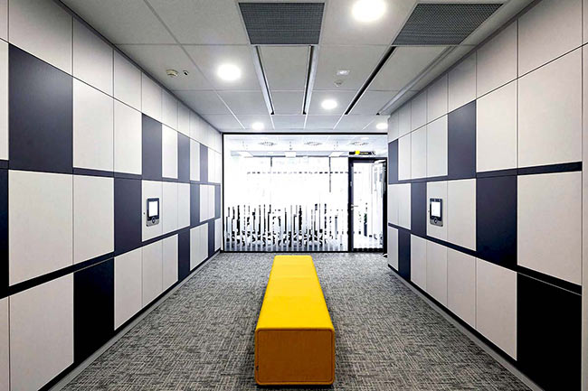 Day-Use Lockers for Facilities Staff Storage