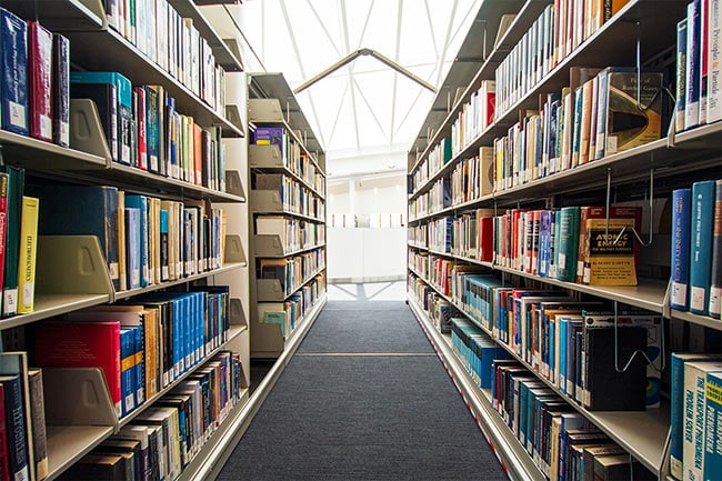 High-Density Cantilever Shelving for Academic Libraries