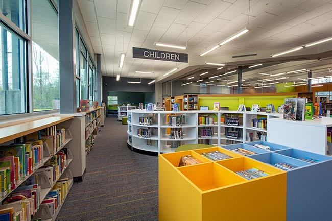Shelving and Storage for Kids Library Books