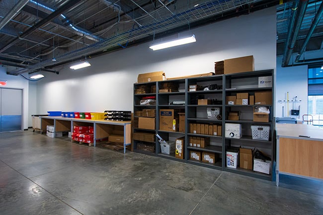 Shipping and Receiving Storage Shelving and Consoles