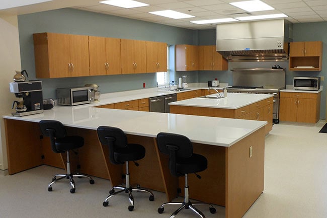 Break Room Modular Cabinets for Storage