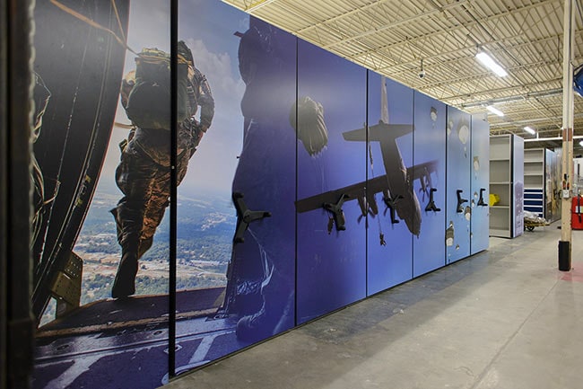 Compact Mobile Storage Systems for Military Central Issue