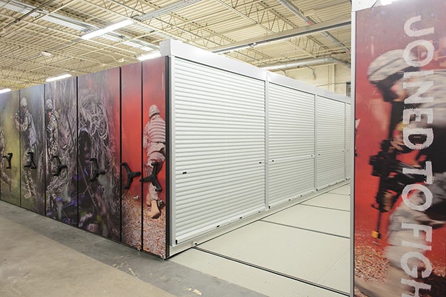 Mobile Shelving Systems for Secure and Compact Central Issue Storage