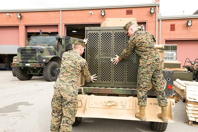 Transportable Universal Weapons Rack
