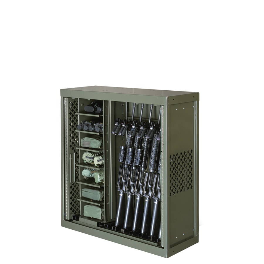 Military Weapons and Gear Storage