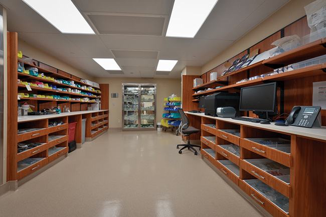 Modular Casework in Hospital Pharmacy