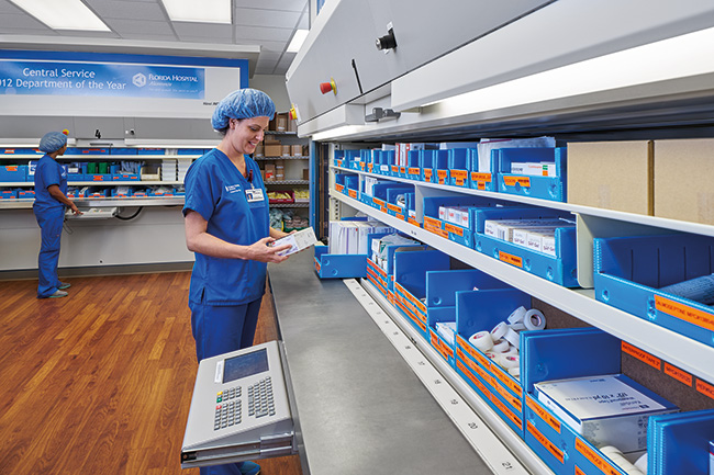 Rotomats in Hospital Central Sterile Supply
