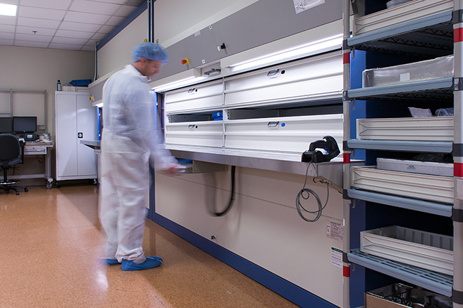 Sterile Supply Storage Carousels