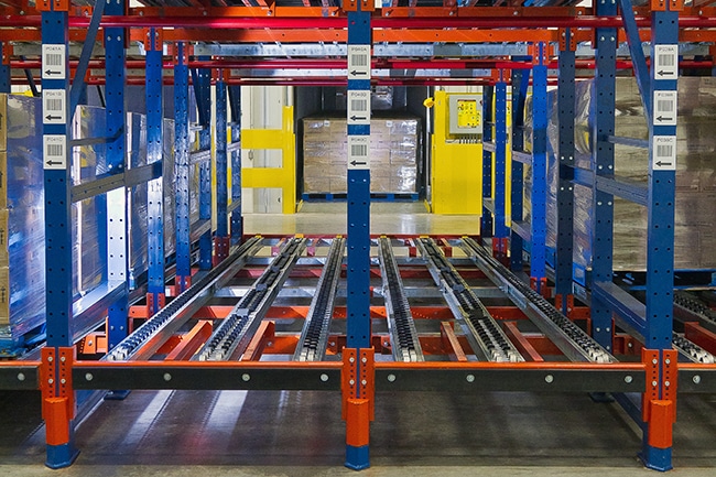 Pallet Flow Rack