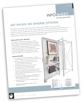 Mobile Art Rack Brochure Thumbnail