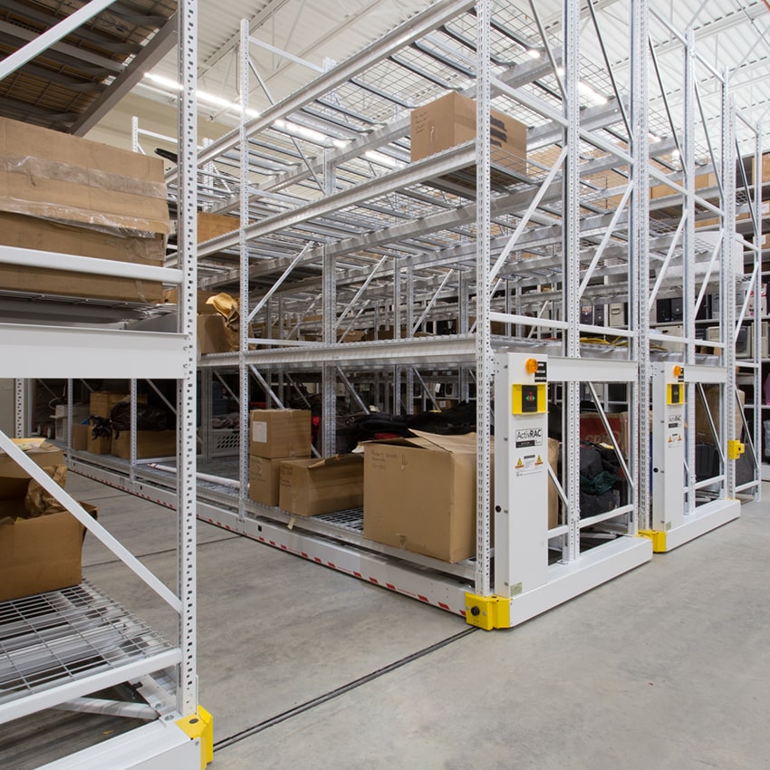 Industrial Mobile Shelving
