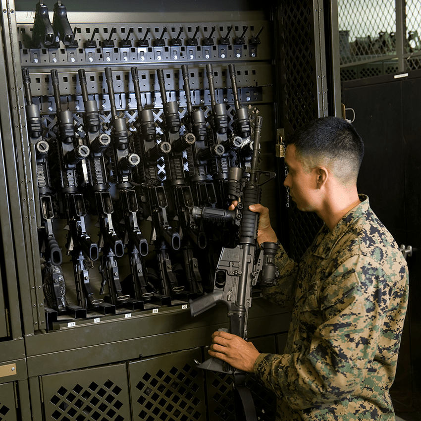 Universal Weapons Rack
