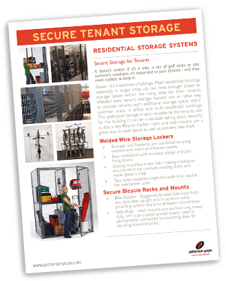 Tenant Storage Locckers Brochure Thumbnail