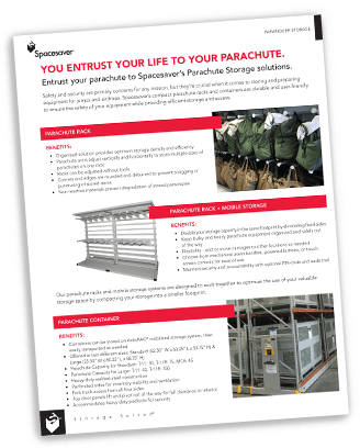 Parachute Rack Brochure Thumbnail