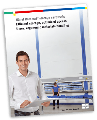 Rotomat Industrial Vertical Carousel Brochure Thumbnail
