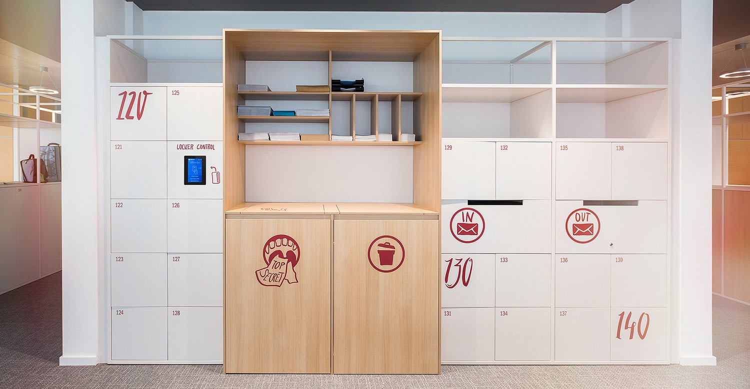 Mailroom Lockers header