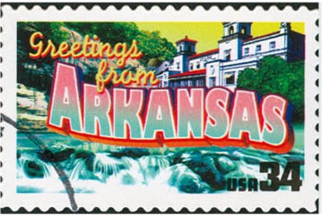 Arkansas Stamp