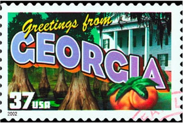 Gearogia Stamp