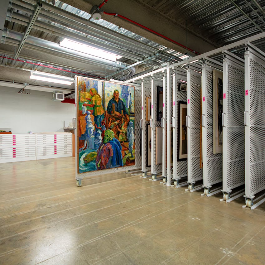 Mobile-Art-Rack